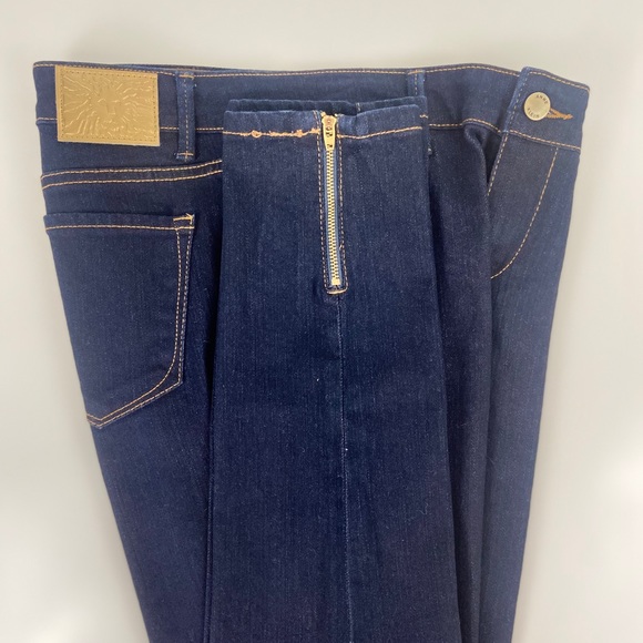 Anne Klein Skinny Zipper Ankle Jean Size 4 Missy - Picture 7 of 8